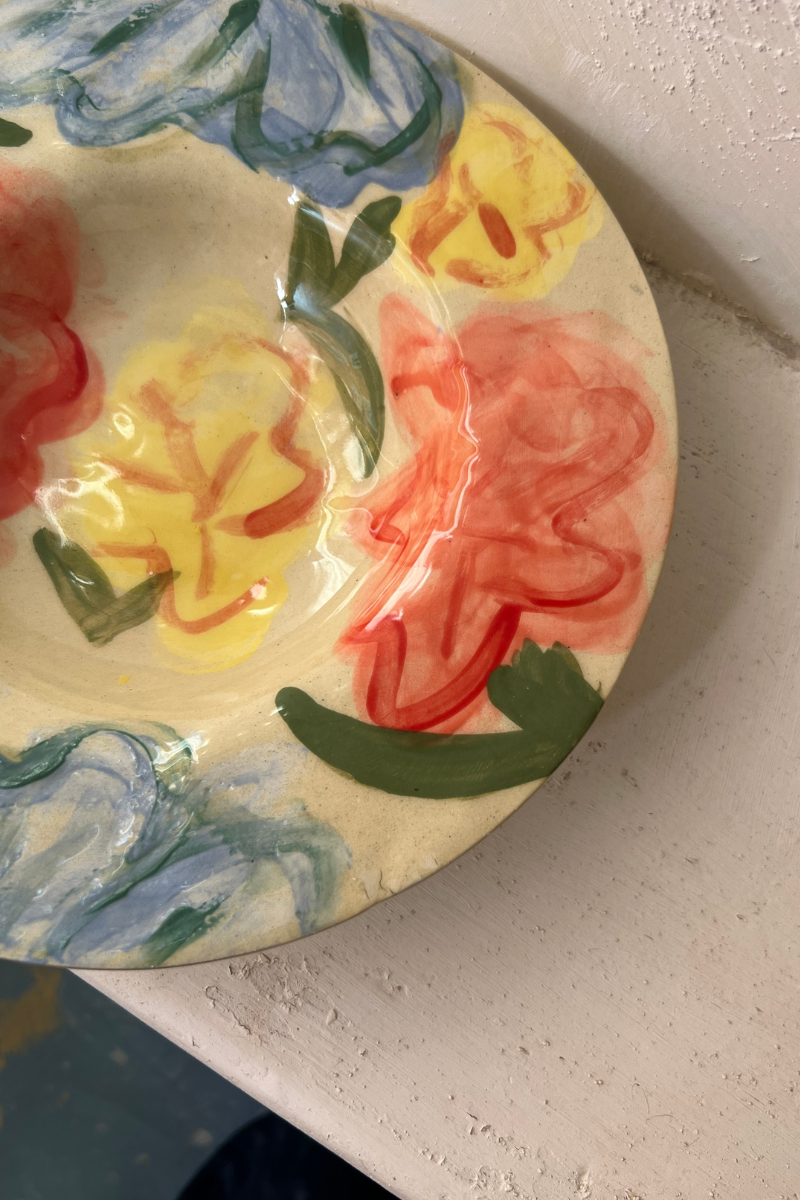 Assiettes Florale - L'irrégulière