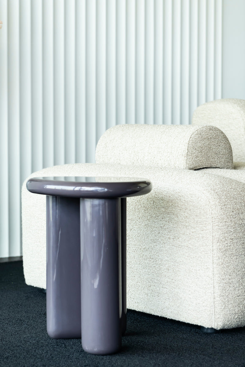 Enna end table - Antique Black by Caroline Andréoni