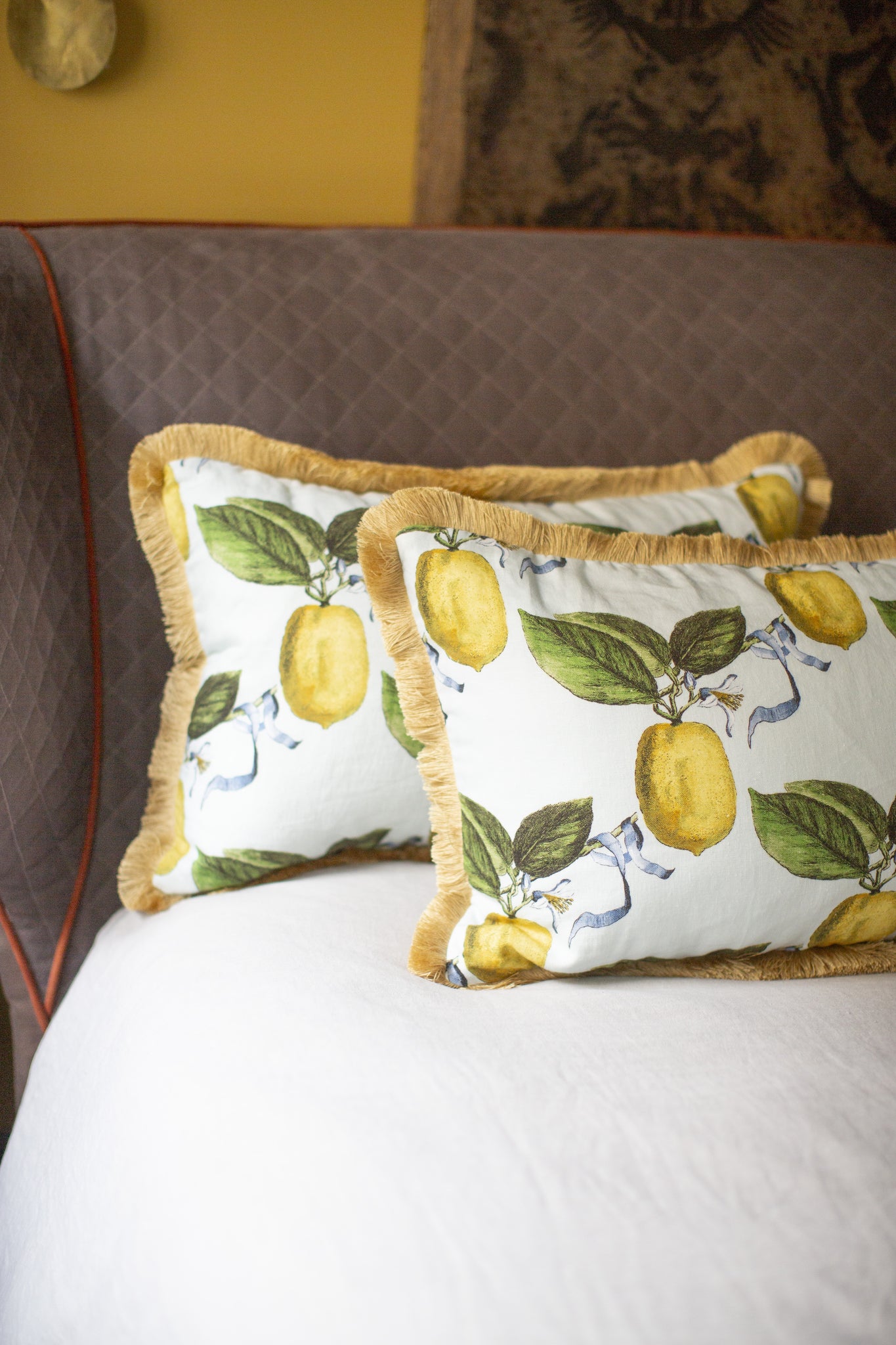 Coussin Citrus - Maison Mona