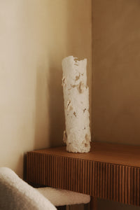 Abaca table lamp small model by Emma Karila