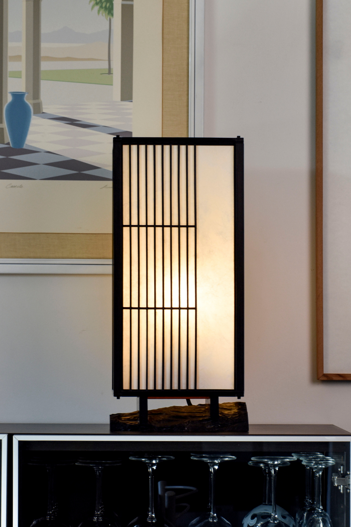 Lampe à poser ANDON par Thomas Coup La Fronde