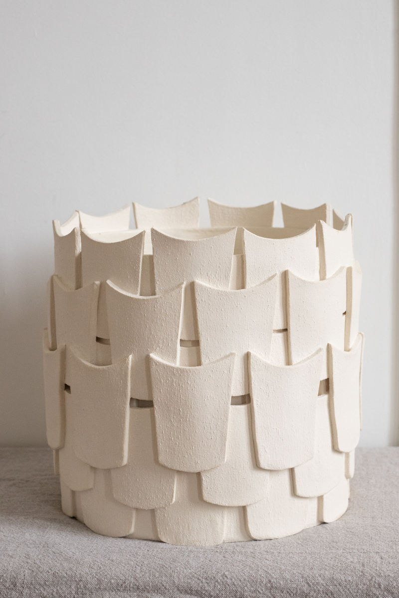 Large model Sève vase by Adeline Delesalle