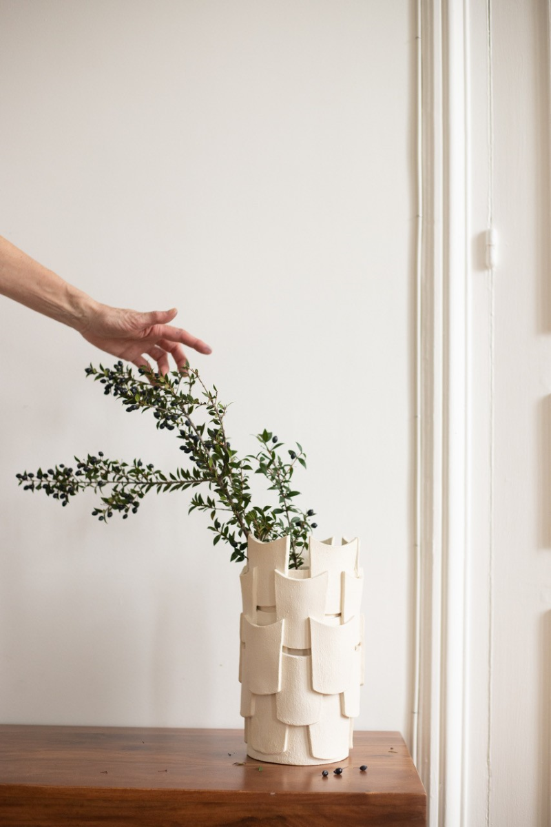 Small model Sève vase by Adeline Delesalle