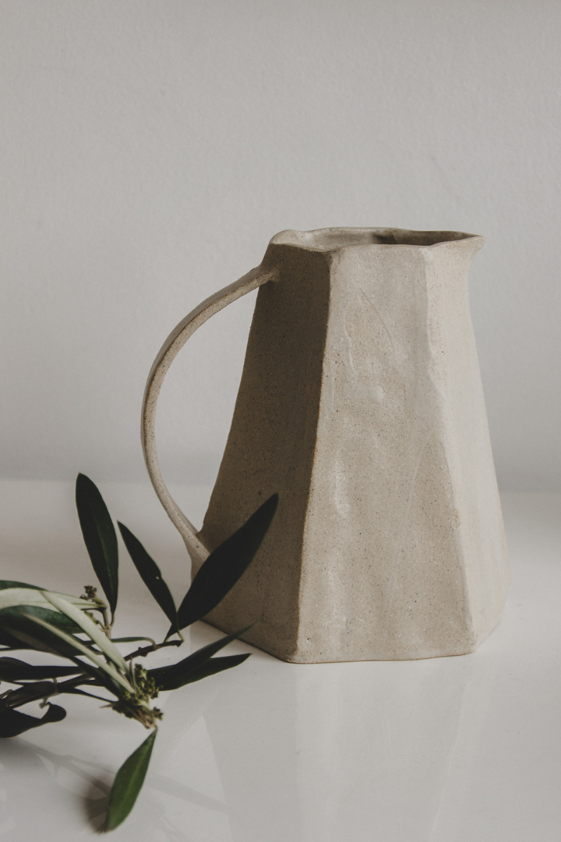 Carafe géométrique