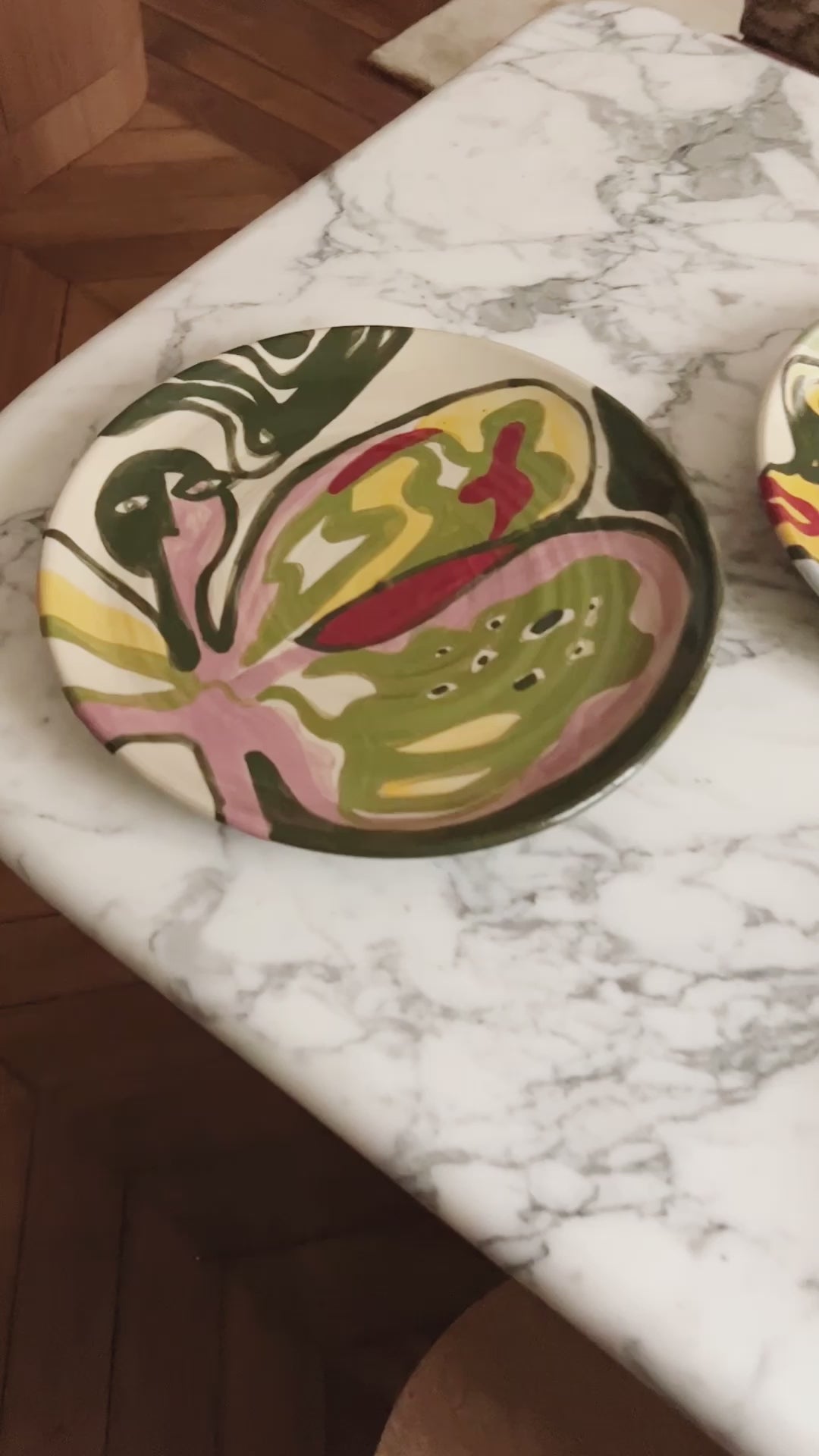 Charger la vidéo : Assiette par Florence Bamberger