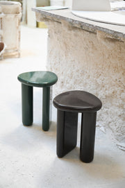 Enna end table - Antique Black by Caroline Andréoni